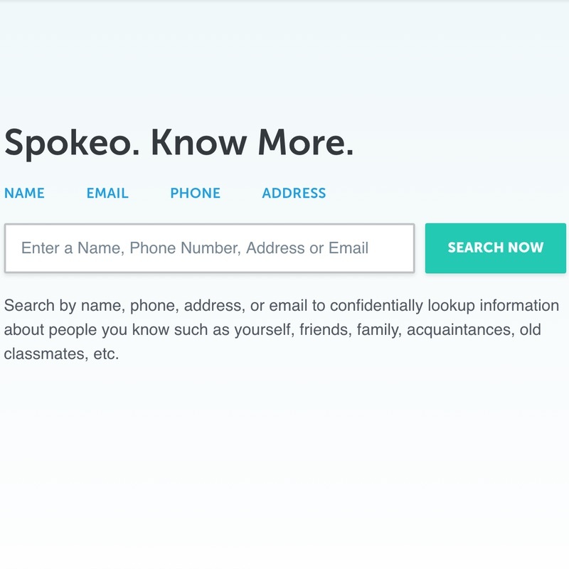 Remove Your Account From Spokeo.
