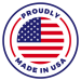 Proudly Made In USA